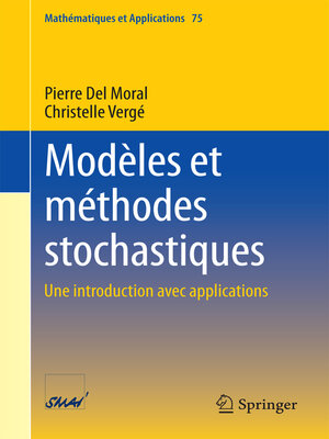 cover image of Modèles et méthodes stochastiques